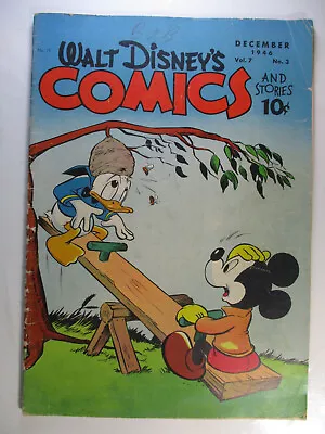 Walt Disney's Comics And Stories #75 Turkey! Carl Barks Pr .5 (C) OWW Pages • $13.50