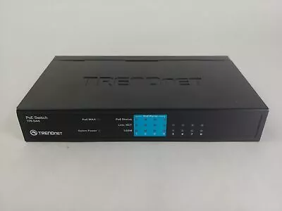 TRENDnet  TPE-S44 8-Port Fast  PoE Ethernet Switch • $19.99