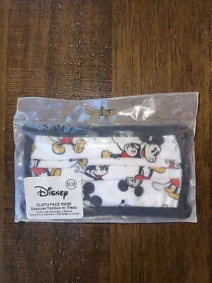 New Authentic Disney Parks Mickey Mouse Cloth Face Mask Medium • $9.99