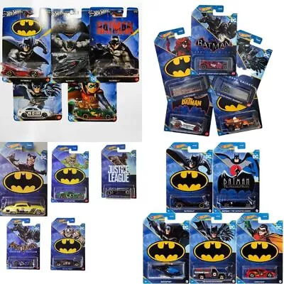 New 2024 Hot Wheels Asst.hdg89 Dc Batman Die Cast Cars Scale 1:64 Big Assortment • $14.83