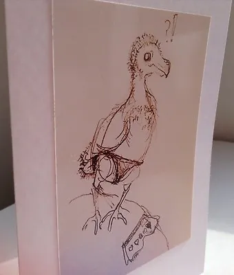 Dodo Extinct BirdGreetings Birthday Card Printed From Original Drawing • £2.60