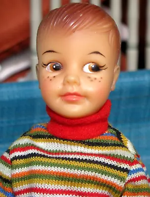 1965~ideal~ Tammy Family New+de-boxed~pos`n Salty Doll~hi-color Face~mint+crisp~ • $149.95