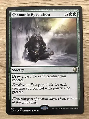 Shamanic Revelation MTG Magic The Gathering Card NM Mint Starter Commander SCD • $3