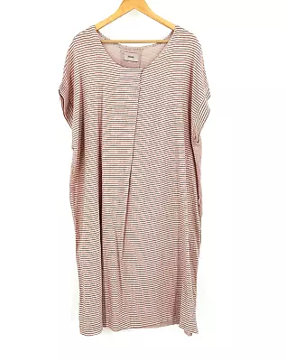 Humanoid Womens Midi Shift Dress Size Small/Medium Lagenlook Oversized Kaftan • $49.50