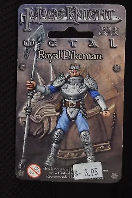 Mage Knight Limited Edition Metal Mini ~ Royal Pikeman 533~ Sealed! • $4.99