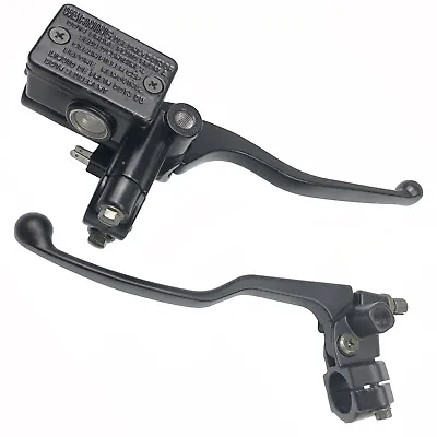 Motorcycle 7/8  Control Handlebar Hydraulic Brake Master Cylinder & Clutch Lever • $18.85