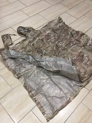 Military Style Poncho Waterproof Multi Use OCP Camo Rain Poncho New • $39.99