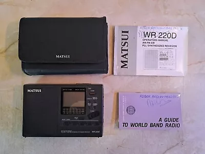 Matsui WR220D 15 Band Digital World Receiver Radio  • £9.99