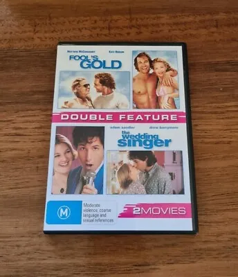 $4 • Buy Double Feature: Fool's Gold / The Wedding Singer DVD 2010 *EXCELLENT CONDITION*