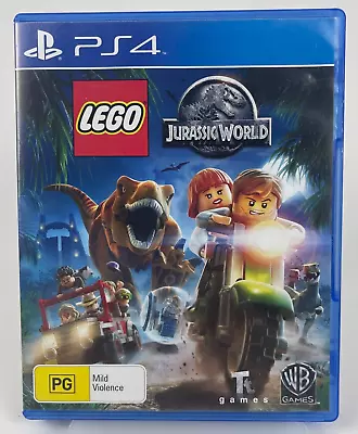 LEGO Jurassic World - Sony Playstation 4 (PS4) Game FREE POSTAGE • $12.95