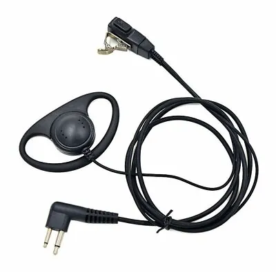 D Earphone Earpiece Headset Mic For Motorola Radio Security 2 Pin Walkie Talkie • $9.31