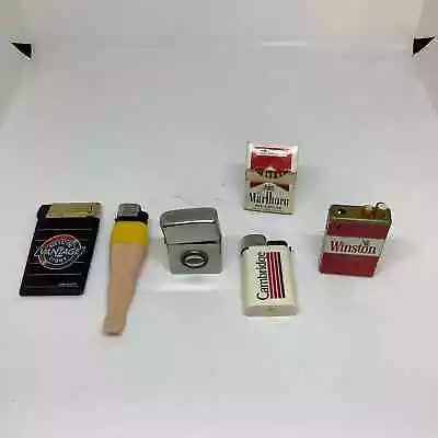 Vintage Lighter Lot Of 6 Marlboro  • $50