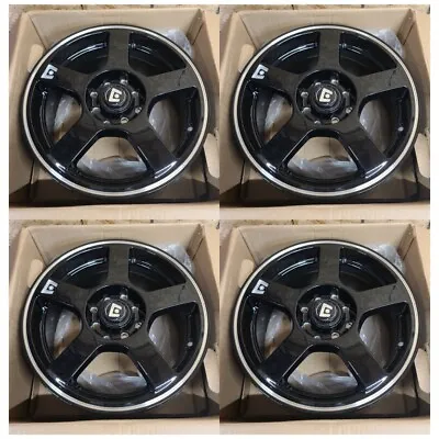 $890 • Buy 16  Inch Rims Fit VOLKSWAGEN BEETLE Wheels 2012-2019 Motegi MR116 16X7 Black New