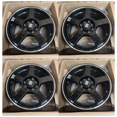 $890 • Buy 16  Inch Rims Fit VOLKSWAGEN BEETLE Wheels 2012-2019 Motegi MR116 16X7 Black New