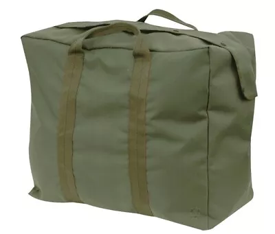 Military Green Parachute Bag / Flyer's Kit • $19.95