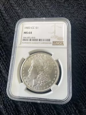 1883 Cc Morgan Dollar Ms64 Ngc • $1.25