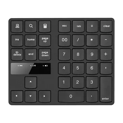 2.4G  Numeric Keyboard Portable 35 Keys Financial Accounting Office E7Q2 • $25.43