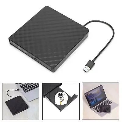 £10.39 • Buy External CD/DVD Drive USB 3.0 Portable Slim DVD/CD Rom Rewriter Burner Writer