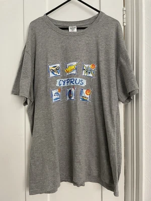 £9.99 • Buy Mens Keya Cyprus T-Shirt Size XL Vintage Style Holiday Tee Shirt