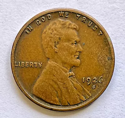 1926 S Lincoln Cent • $10