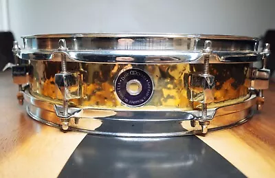 13x3 Hand Hammered Brass Piccolo Snare Drum Dave Drum • $229.99