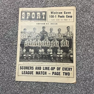 £2.99 • Buy Sport Express Magazine 1955 Vol 17 No 403 Chester Fc On Cover 