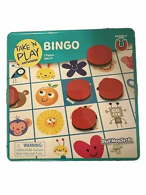 Playmonster Take 'n Play Anywhere Magnetic Game-Bingo • $14.85