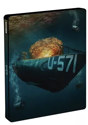 U-571 (Limited Edition 4K Ultra HD Blu Ray Steelbook) U571 *SEALED* • £47.99