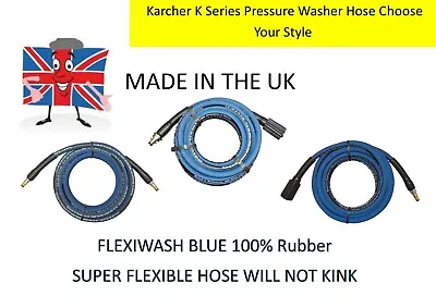 £29.98 • Buy Karcher K2 Series Pressure Washer HOSE 100% RUBBER KINK & TANGLE FREE 
