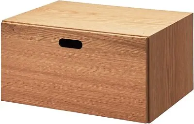 MUJIRUSHI Wood Storage Drawer 14.5 X 7.3 X 11 In Oak Box Storage Furniture • $109.99
