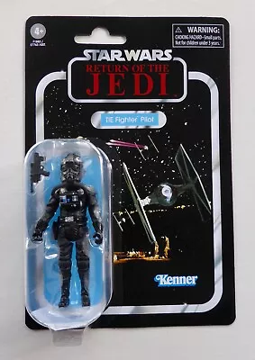 Star Wars New 3.75  Vintage Collection 2021 Tie Fighter Pilot Vc65 Moc Figure • £27.99