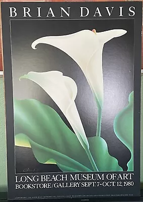 Brian Davis Calla I Lilies 1980 Poster • $149.99