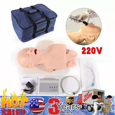 $208.05 • Buy Airway Management Trainer Study Adult Oral Intubation Manikin Teaching Model NEW