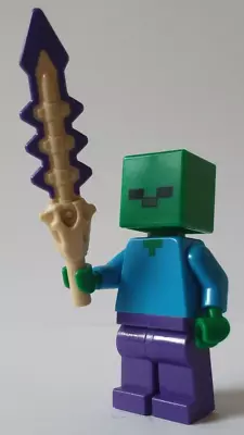 Zombie Minecraft Sword Lego Minifigure • $0.99