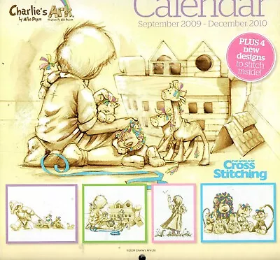 CHARLIE'S ARK CALENDAR -  4 Cross Stitch Charts • £2.99