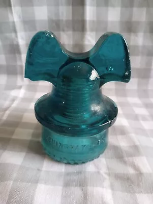 Bright Hemi Blue Long Drips CD 257 Hemingray 60 Mickey Mouse Made In USA Bubbles • $100