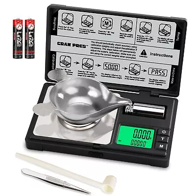 High Precision Milligram Scale50g/0.001g Digital Mini Pocket Gram ScaleMg S... • $28.82