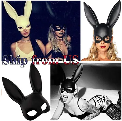 Sexy Bunny Mask Masquerade Rabbit Masks Eve Party Costume Cosplay Accessory Gift • $9.99