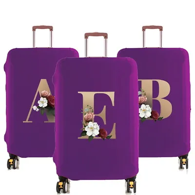Letter Travel Trolley Case Cover Protector Suitcase Cover 18 - 30  Trolley Cover • £8.96