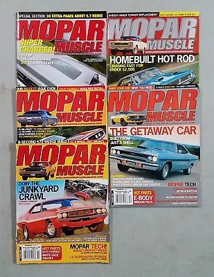 Mopar Muscle Magazine 2006 - Lot Of 5 Complete Issues • $9.99