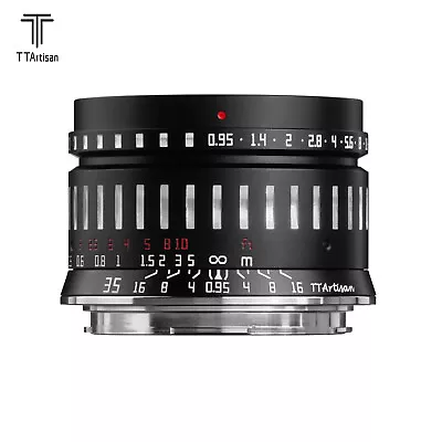 TArtisan 35mm F0.95 APS-C Lens For Sony E Fujifilm X Canon RF Nikon Z L-Mount • $179.10