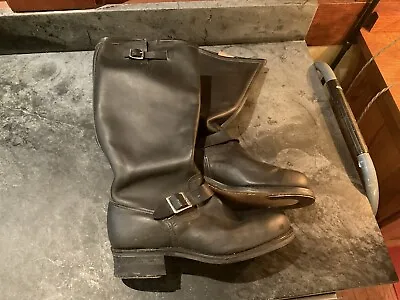 Vintage Sears Engineer Motorcycle Boots Mint • $224.99