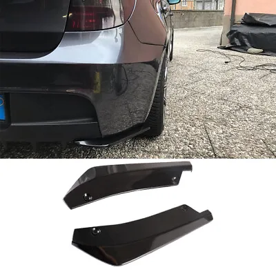 For Volkswagen Tiguan Rear Bumper Lip Spoiler Splitter Diffuser Glossy Black • $13.29