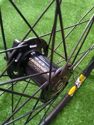 £89.99 • Buy Cannondale Lefty 26  Front Disc Brake Wheel Omega Hub Mavic Rim Mountain Bike 