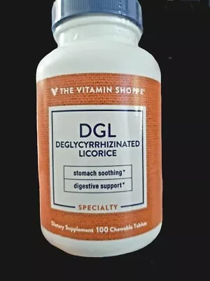 DGL Deglycyrrhizinated Licorice Stomach Soothing Digestive Support Exp 09/2025 • $16.95