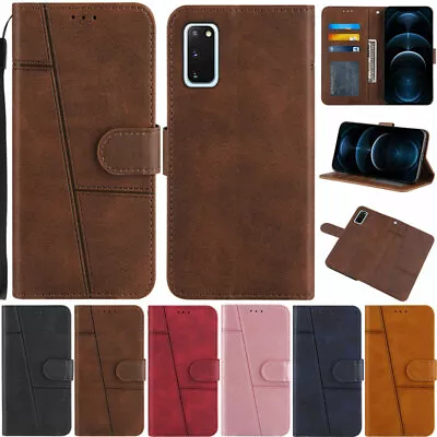 Deluxe Wallet Leather Flip Case Cover For Xiaomi Redmi 10A 12C A2 Note 12 12 Pro • $13.54