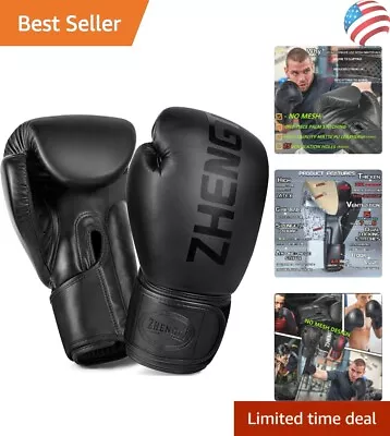 Durable Professional Muay Thai Boxing Gloves - Kickboxing - Training - 14oz • $49.99