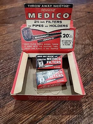 Vintage Medico 2 1/4   Pipe Filters Medico Pipes Inc • $9.99