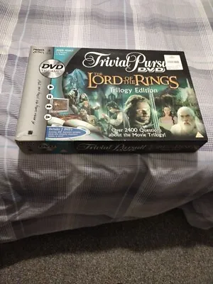 Trivia Pursuit Game Lord Of The Rings Boardgame DVD Trilogy Edition *Parker* • £10.47