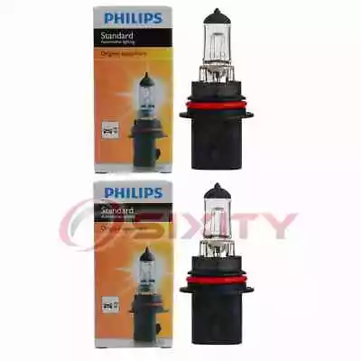 2 Pc Philips High Low Beam Headlight Bulbs For Saab 900 9000 1986-1994 Ve • $13.48